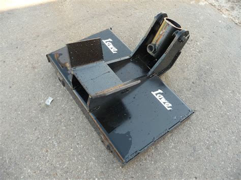 skid steer auger mounting plate